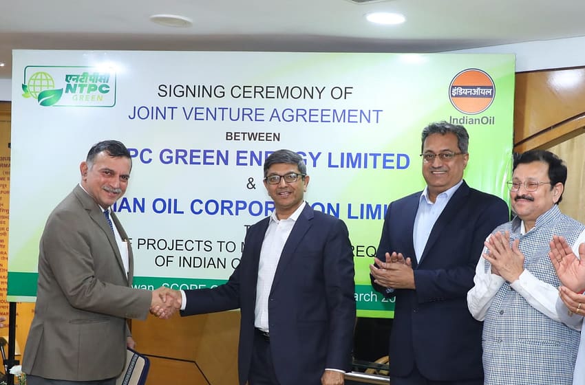  NTPC Green Energy Limited (NGEL) inks pact with Indian Oil Corporation Limited (IOCL)