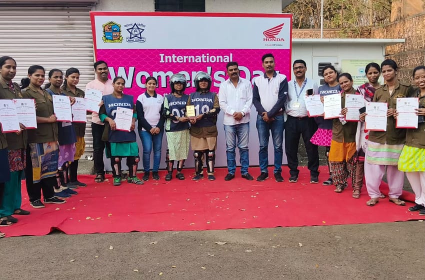  Honda Motorcycle & Scooter India celebrates International Women’s Day
