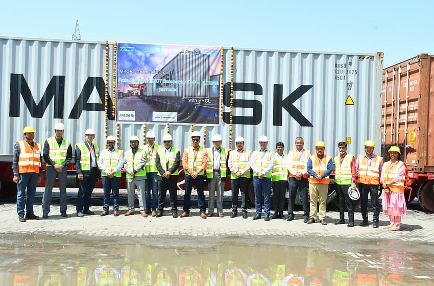  APM Terminals Pipavav facilitates Maersk’s first import dedicated 48-wagon rake