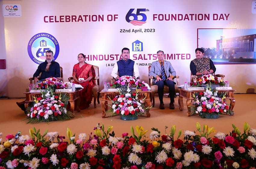  Hindustan Salts Limited Celebrates its 65th Annual Day