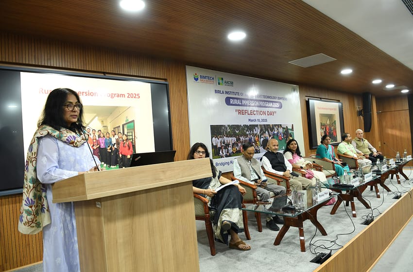  BIMTECH Organizes Visit to 16 Villages Capturing First-Hand Exposure to Rural Life and its Multifaceted Challenges