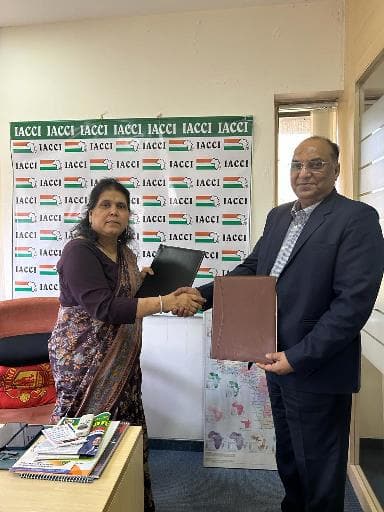  Rajasthan Export Promotion Council signs MoU with the country’s premier organization ‘Retailers Association of India’ and Indo-African Chamber of Commerce & Industry in Mumbai