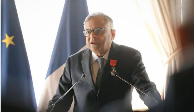  Chandrasekaran gets France’s highest civilian award