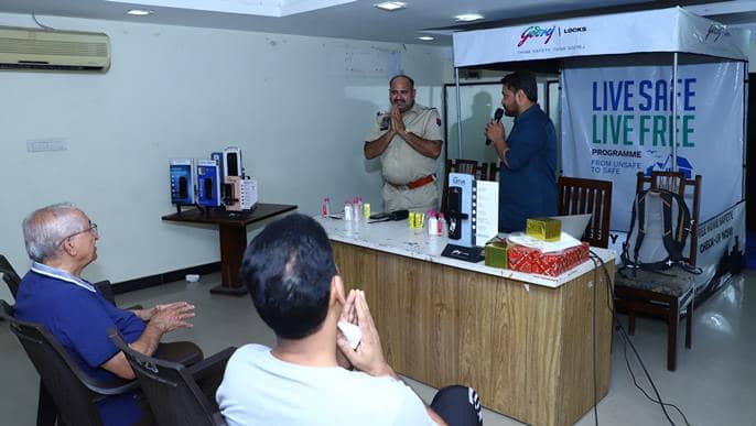  Godrej Locks Joins Hands with Jaipur Police to Educate Residents on Home Safety