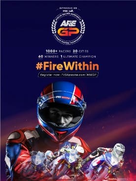  TVS Racing readies to set benchmark with customer experiential; launches the TVS Apache Racing Experience – GP Championship across 20 cities
