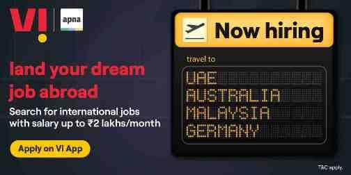  Vi enables access to over 10,000 international job opportunities for the Bharat youth