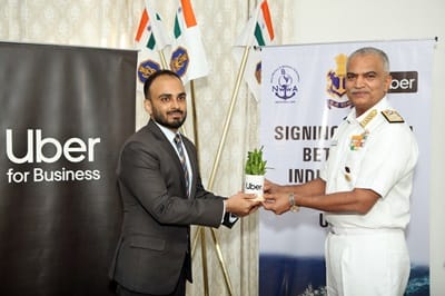  Uber Partners with Indian Navy to Offer Mobility Solutions