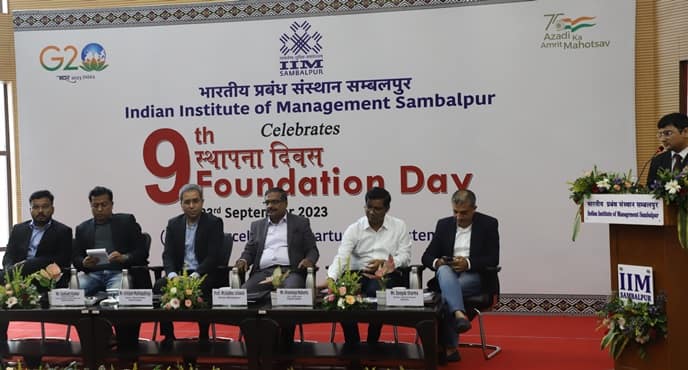  IIM Sambalpur Receives $2 Million Funding for Incubation Center on Ninth Foundation Day  