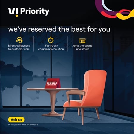  Vi Introduces ‘Vi Priority’ Service for its Postpaid Customers