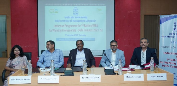  IIM Sambalpur Inaugurates First MBA Batch for Working Professionals at Delhi Campus