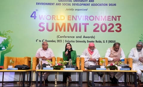  Galgotias University and ESDA India Successfully Conclude the 4th World Environment Summit 2023