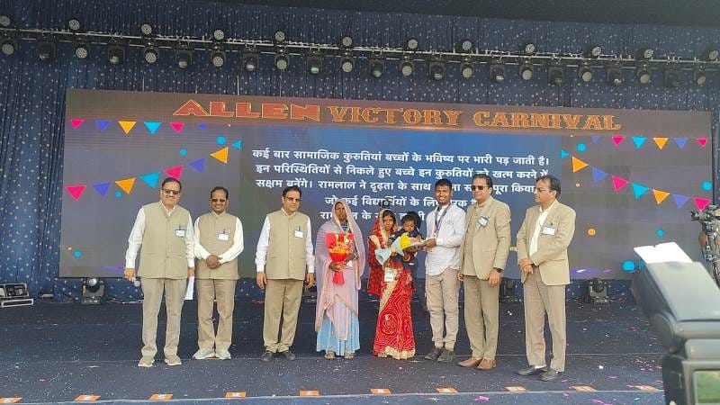  NEET & JEE Toppers honored in ALLEN Victory Carnival