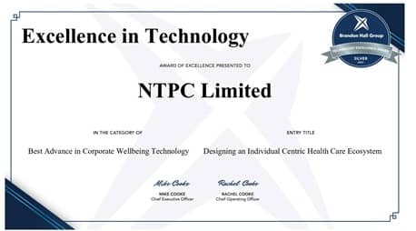  NTPC Wins Two Silver Awards in Brandon Hall Group’s Excellence in Technology Awards