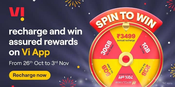  This Deepawali, Vi brings assured rewards for its subscribers!