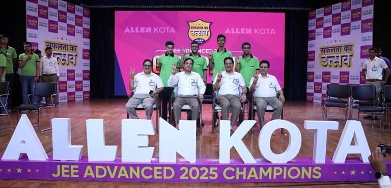  Rajit from ALLEN Kota secures AIR-1 in JEE-Advanced; 4 ALLEN Kota students in Top 10